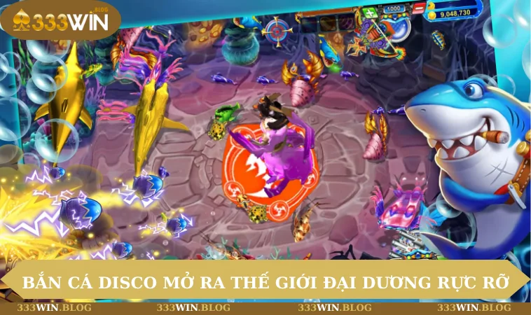 Bắn Cá Disco - Giải Trí Sôi Động, Thưởng Lớn Mỗi Ngày 1 Bắn cá Disco mở ra một thế giới đại dương rực rỡ