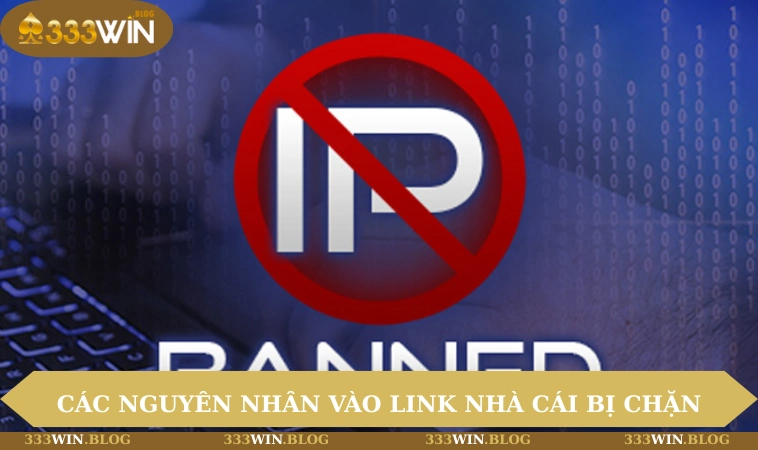 Link Vào 333WIN Không Bị Chặn - Truy Cập Trang Game An Toàn 2 Các nguyên nhân vào link nhà cái bị chặn
