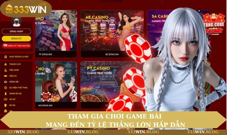 Home 30 Tham gia chơi game bài mang đến tỷ lệ thắng lớn hấp dẫn
